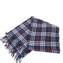 【中古】BURBERRY バーバリー 176×69 メンズ レディース マフラー 大判マフラー バーバリーチェック 中古A 古着