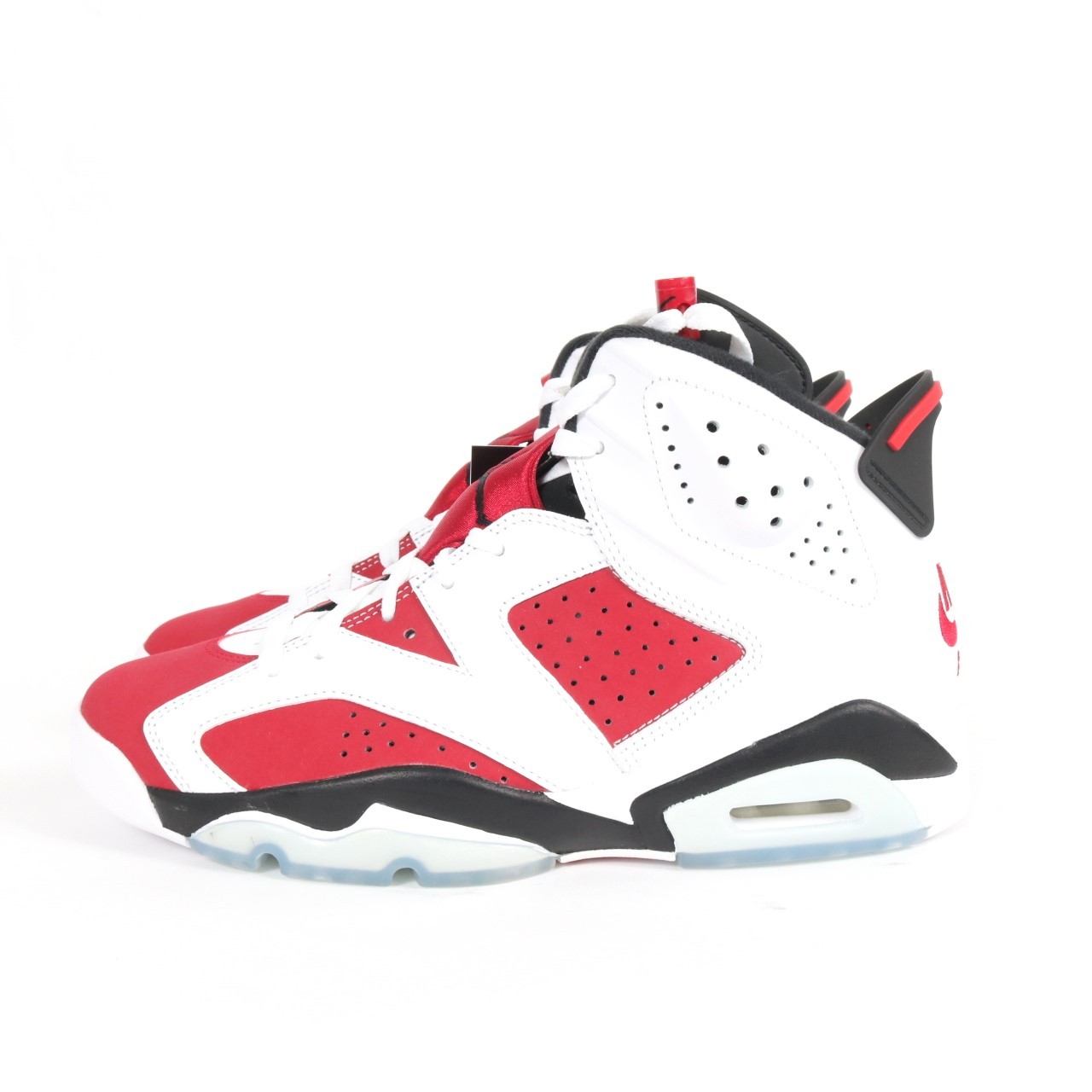 【中古】NIKE ナイキ 27.5cm メンズ シューズ スニーカー Nike Air Jordan 6 Carmine ナイキ エアジョーダン6 カーマイン 2021復刻 箱付き 新品 古着