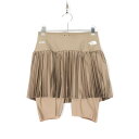 【中古】HYKE ハイク S レディース スカート The North Face x HYKE Enduris Trail Pleats Skirt Women 039 s Tan ザノースフェイス x ハイク エンデュリス トレイル プリーツ スカート ウィメンズ タン NB242HK 新品 古着