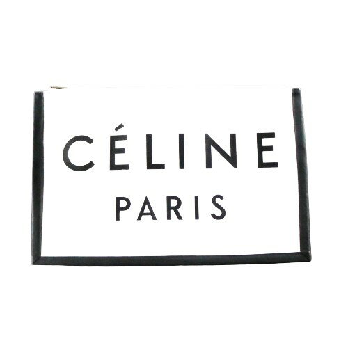 CELINE セリーヌ レディース メンズ バッグ クラッチバッグ 37cm×24cm キャンバス レザー 新品 古着