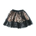 【中古】STELLA McCARTNEY KIDS ステラマッカートニー キッズ 100 キッズ スカート メッシュスカート 子供 黒 中古B 古着