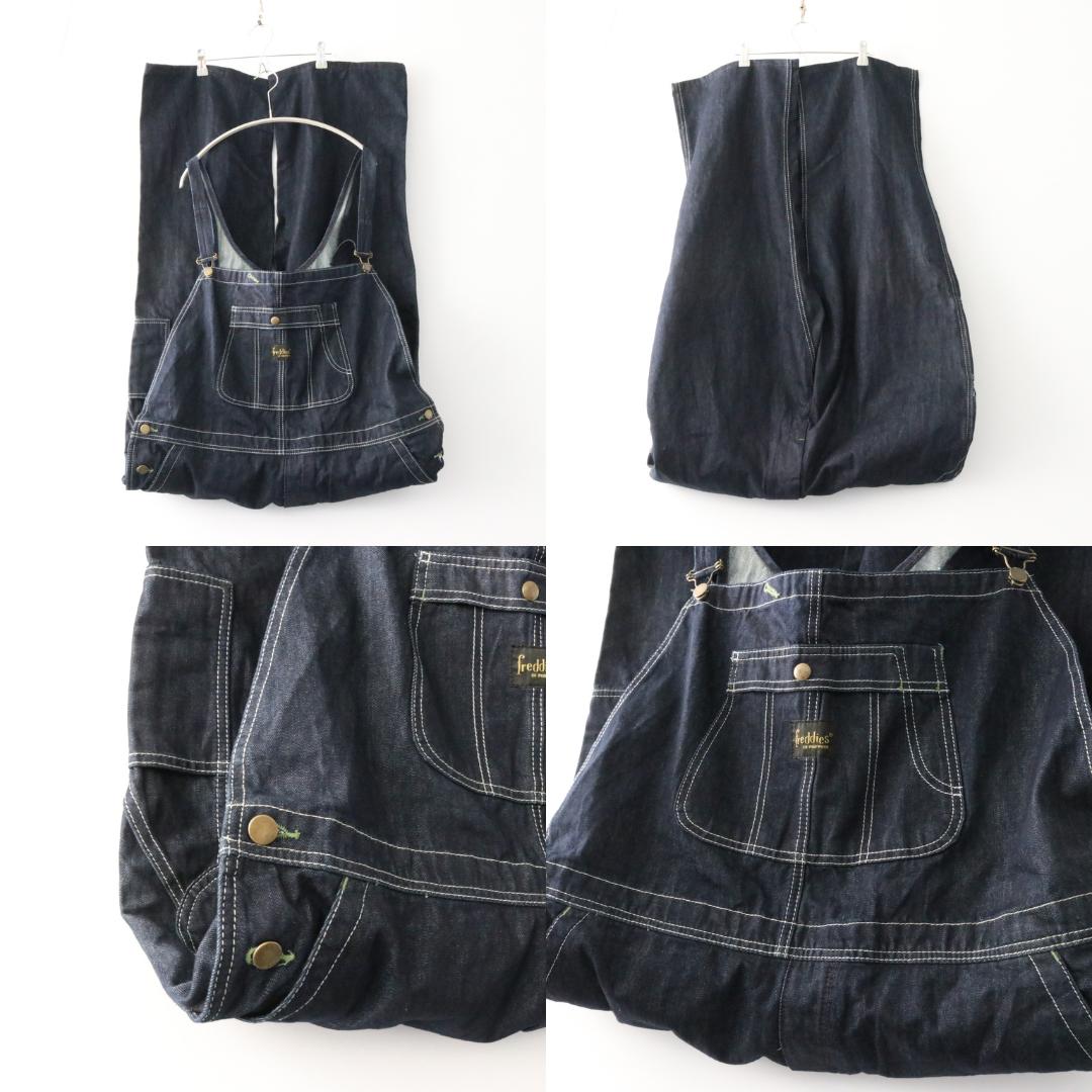 【中古】Freddies of Pinewood フィールズ オブ パインウッド XL位 メンズ オーバーオール ワイド オーバイサイズ ビッグシルエット 中古C 古着