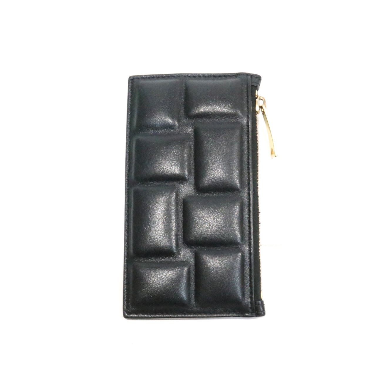 【中古】BOTTEGA VENETA ボッテガヴェネタ レディース カードケース コインケース カセット ファスナーカードケース 箱付き 正規品 黒 中古B 古...