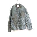【中古】OAMC オーエーエムシー S メンズ キルティングジャケット 迷彩 コンバットライナー OAMR424187 OR46043TA ミリタリー カーキ ...