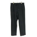 【中古】JOURNAL STANDARD ジャーナルスタンダード L メンズ ワイドテーパードパンツ 24SS 黒 24030600218030 中古A 古着