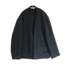 【中古】JOURNAL STANDARD ジャーナルスタンダード M メンズ シームレッサ ボタンレス カーディガン 24020600206030 黒 24SS...
