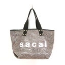 【中古】sacai サカイ ユニセックス メンズ レディース トートバッグ 21SS 本店限定 SOUNDPROOF TOTE サウンドプルーフ トート 中古A...
