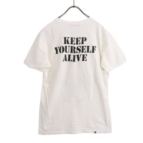 【中古】HYSTERIC GLAMOUR ヒステリックグラマー S メンズ 半袖Tシャツ 12SS 白 0222CT14 中古A 古着