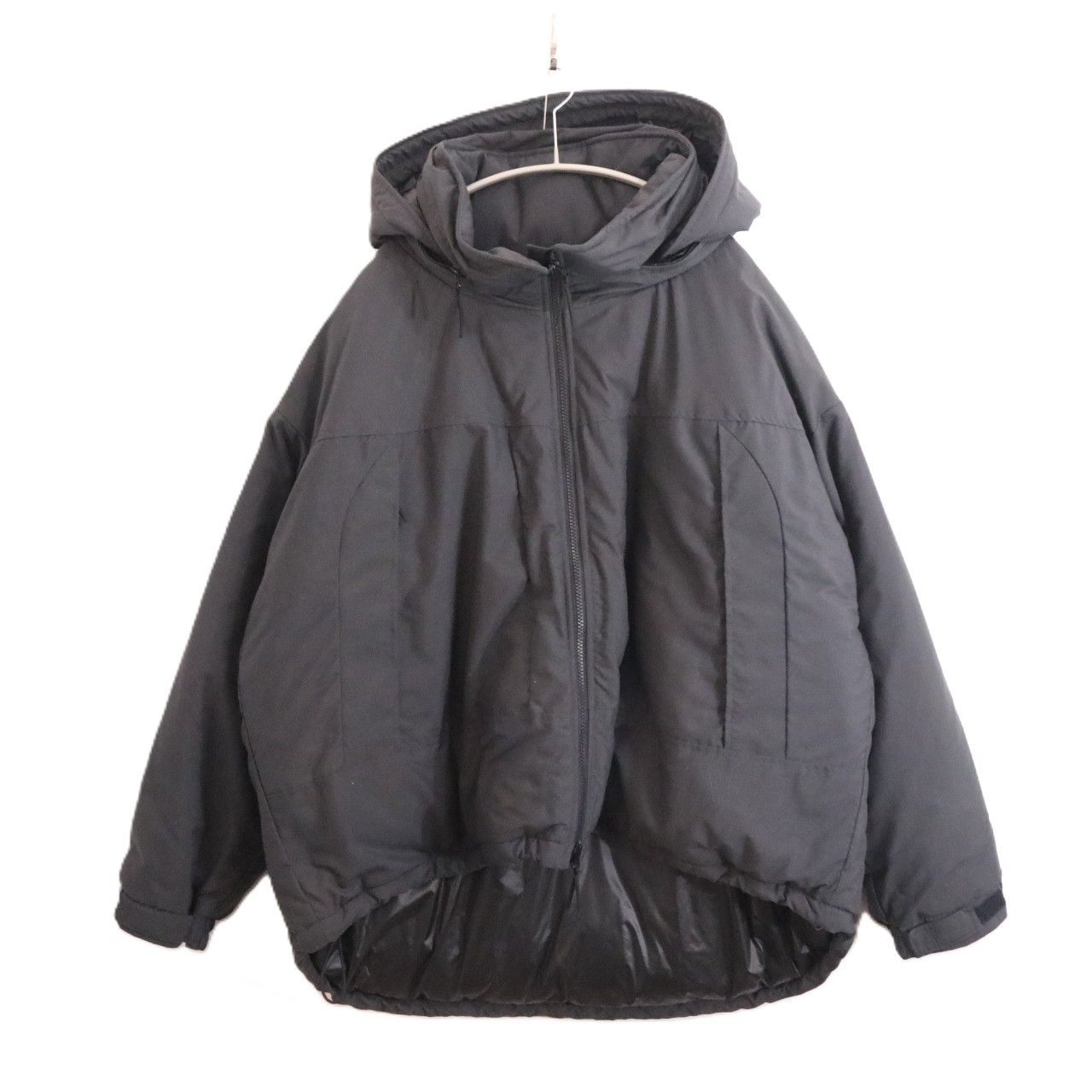 【中古】MADE IN STANDARD メイドインスタンダード M メンズ ミリタリーブルゾン モンスタージャケット 中綿 タイプ1 黒 中古B 古着