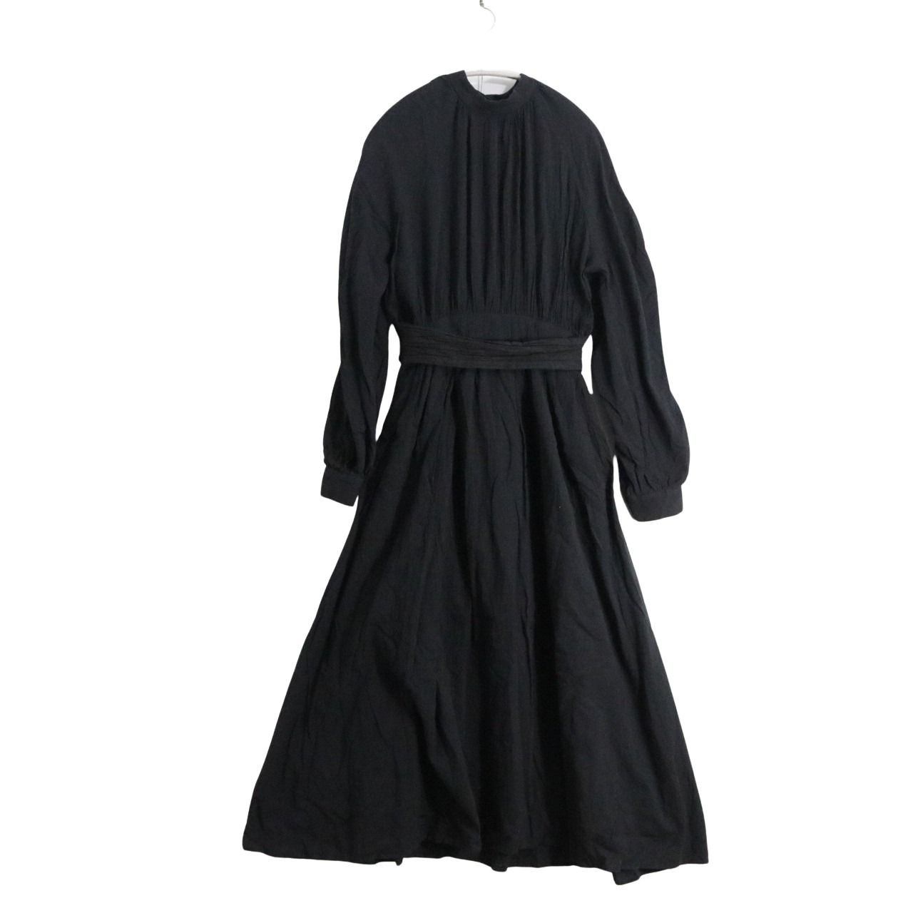 ETRE TOKYO エトレ トウキョウ FREE レディース ワンピース Open back Dress オープンバック マキシ丈 1219430102 黒 中古A 古着