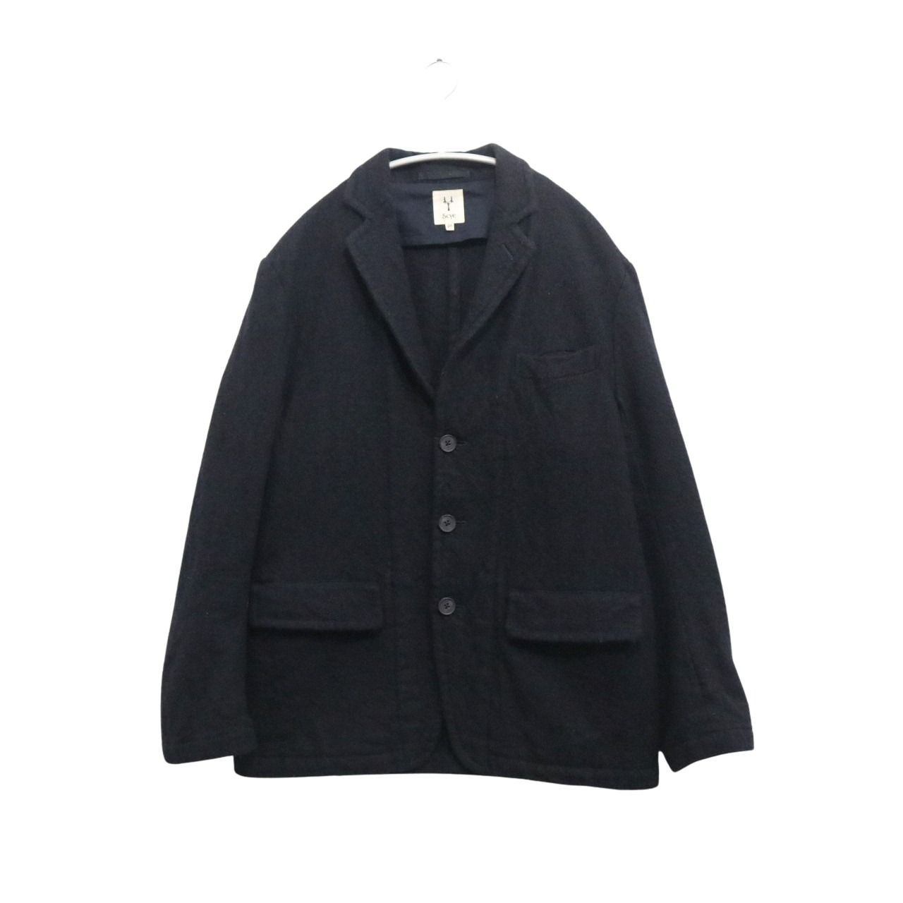 Rakuten - 【中古】SCYE サイ 38 メンズ レディース ジャケット 縮絨 1222-43053 黒 中古A 古着