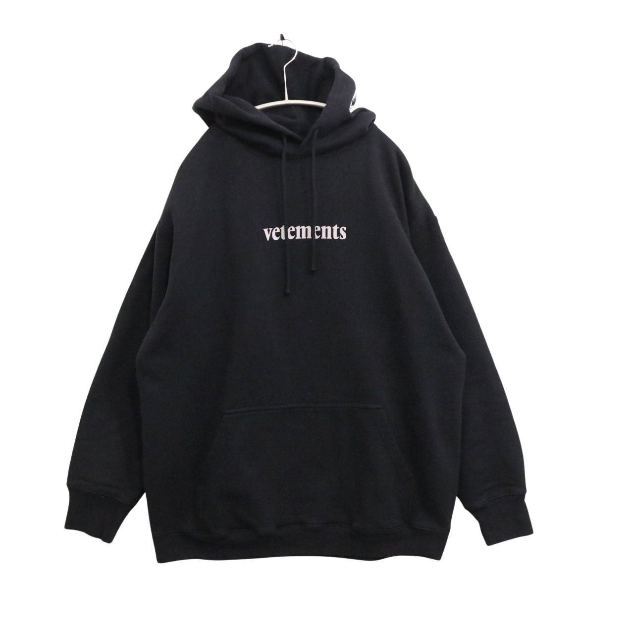 ����š�VETEMENTS �����ȥ�� S ��� �ѡ����� �ա��ɥǥ�Х꡼ 20ss Food Delivery Label Hoodie SS20TR31...