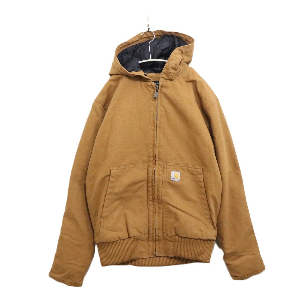 Rakuten - 【中古】Carhartt カーハート S メンズ アクティブジャケット Insulated Active Jacket Loose Fit ルーズフィット 茶 中古A 古着