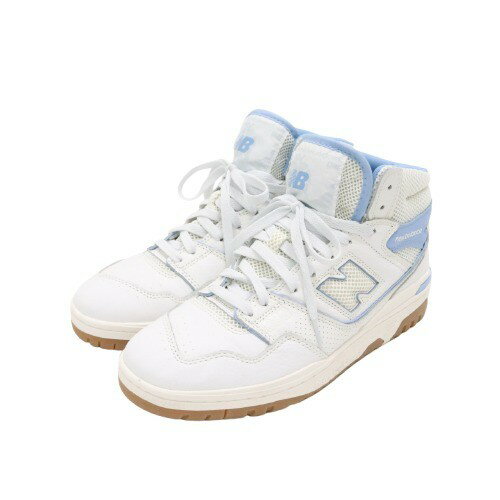 Rakuten - 【中古】NEW BALANCE ニューバランス × Aimé Leon Dore エメレオンドレ 29.0 メンズ スニーカー BB650RR1 白 水色 中古A 古着