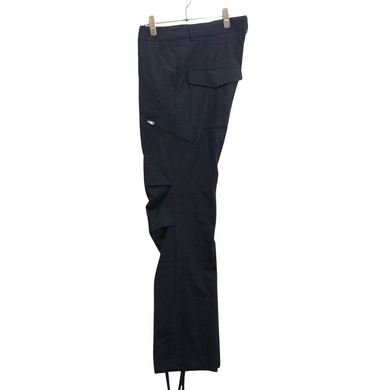 Rakuten - 【中古】nonnative ノンネイティブ 3 メンズ スラックス TROUSERS RELAX FIT W/P/P TWILL STRETCH ストライプ 紺 中古A 古着
