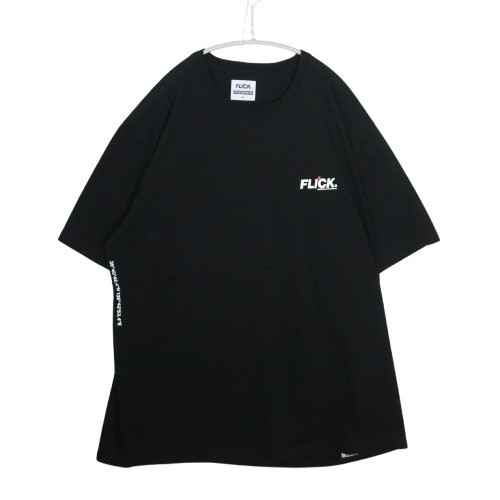 【中古】FLICK フリック XL メンズ 半袖Tシャツ Tokyo Olympic 2020 T-Shirt オリンピック 黒 中古A 古着
