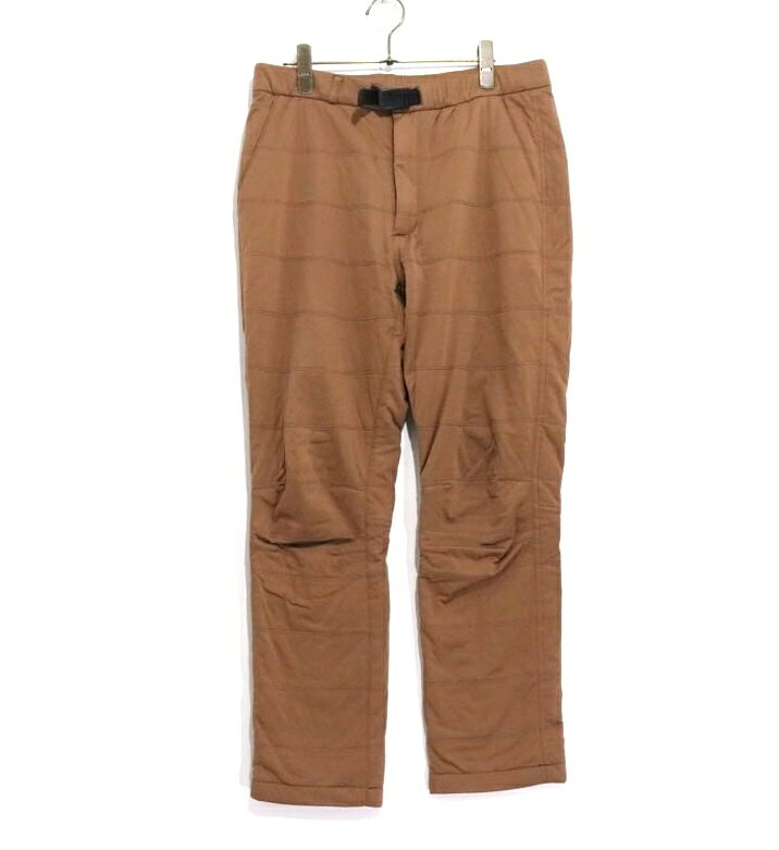 Rakuten - 【中古C】メンズM スノーピーク フレキシブルインサレーションパンツ Flexible Insulated Pants SW-18AU011 ブラウン アウトドア キャンプ