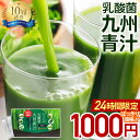 【24時間限定1,000円ぽっきり】\楽天1位獲得/ 乳酸菌 青汁 (30包) 送料無料 青汁 乳酸菌 野菜不足 青汁 粉末 ドリンク あおじる 大麦若葉 ケール ハチミツや牛乳と一緒に ゴーヤ 個包装 国産 ビタミン ミネラル 葉酸 オリゴ糖 乳酸菌九州青汁