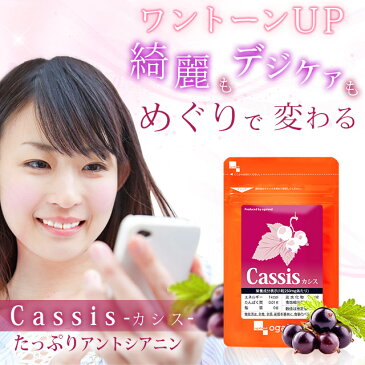 カシス(約3ヶ月分)送料無料 サプリメント サプリ カシス アサイー 配合 オーガランド ルテインやブルーベリーとの併用◎ ポリフェノール アントシアニン スマホ _JH