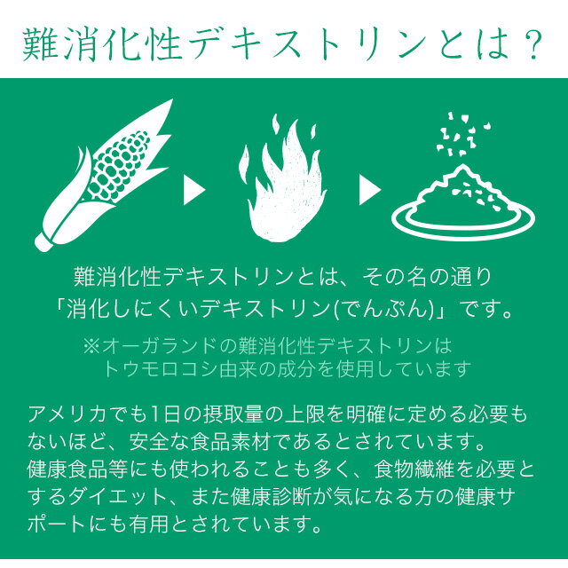 難消化性デキストリン（500g×4個セット） 送料無料 難消化性 デキストリン は 消化しにくい 水溶性食物繊維。 健康診断 が気になる方や ダイエット 中の気になる食事をサポート 健康 元気 食物繊維 パウダー サプリ サプリメント _JD_JH_JT 3