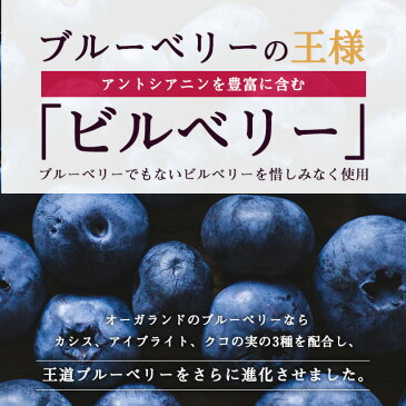 ブルーベリー(約1ヶ月分)送料無料 サプリ サプリメント アントシアニン などの ポリフェノール 配合 ルテイン や カシス と相性◎ スマホやパソコンの使用が多い方にオススメのデジタルケア オーガランド _JB_JH