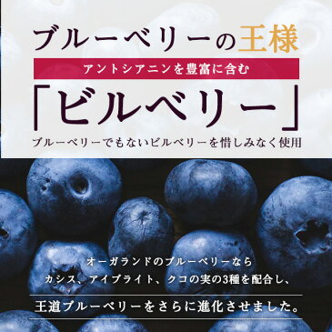 【タイムセール】ブルーベリー （約6ヶ月分）スーパーセール 送料無料 サプリ サプリメント アントシアニン などの ポリフェノール 配合 ルテイン と相性◎ スマホやパソコンの使用が多い方にオススメのデジタルケア オーガランド 口コミ 評判 大容量 【半年分】 _JH_SSS