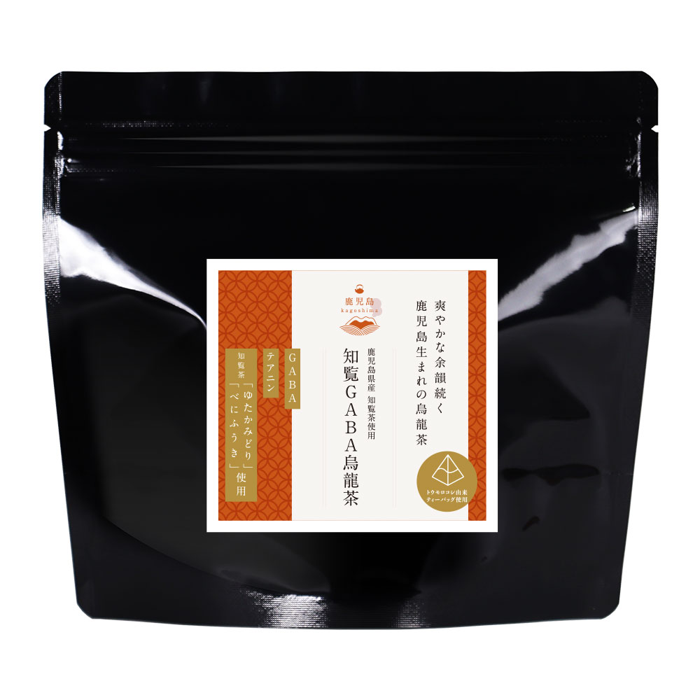 ＼LINE登録で20％OFFクーポン獲得／ 国産 GABA 烏龍茶 ウーロン茶 GABA茶 ギャバ茶 3g×25包 知覧 ギャバロン べにふうき茶 ゆたかみどり鹿児島県産 テアニン カテキン ポリフェノール 鹿児島茶 知覧茶 健康 ティーバッグ リラックス タイムにも 送料無料