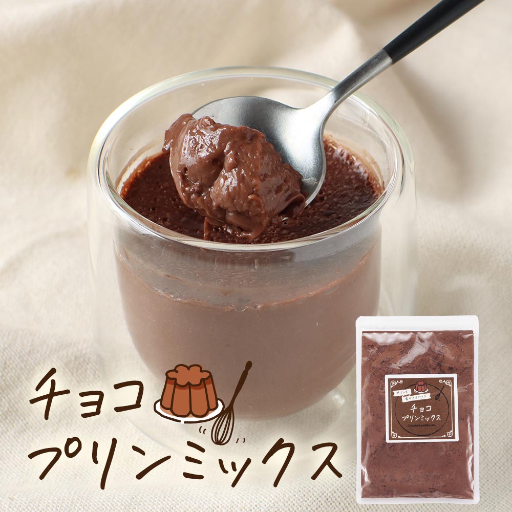 訳あり 在庫処分 チョコプリン の素 糖質制限 手作り ココア プリン ミックス ロカボ 粉末 120g (約12個分) パウダー チョコレート お菓子作り スイーツ デザート ダイエット 大容量 送料無料 食品ロス フードロスのサムネイル