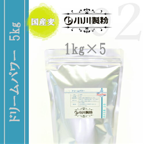 ドリームパワー（パン用粉）　5kgセット