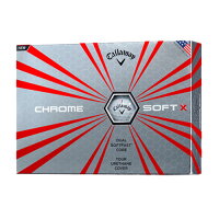 キャロウェイ(Callaway)CHROMESOFTX(クロムソフトエックス)2017年モデルゴルフボール1ダース12球入り2017年日本正規品