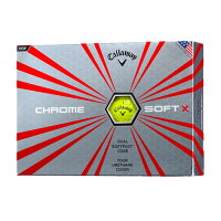 キャロウェイ(Callaway)CHROMESOFTX(クロムソフトエックス)2017年モデルゴルフボール1ダース12球入り2017年日本正規品
