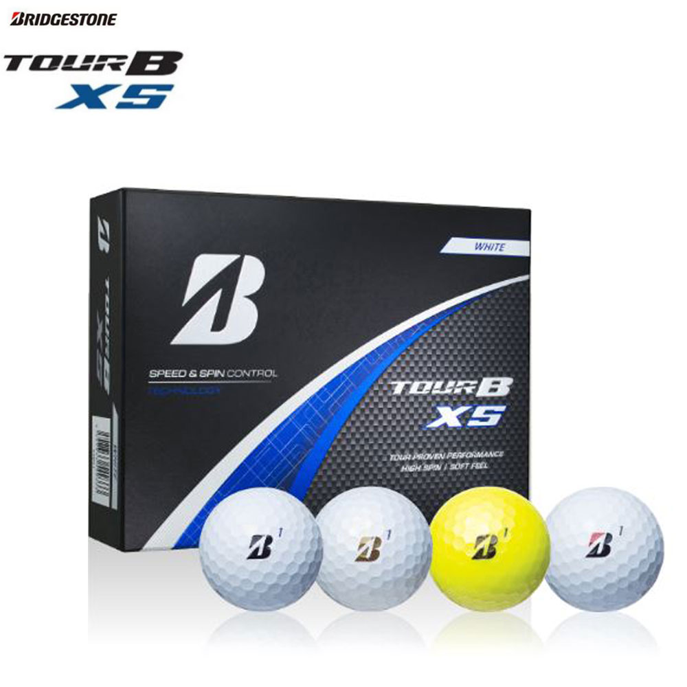 ブリヂストン ツアーB XS ゴルフボール 2024年モデル 1ダース 12球入り BRIDGESTONE TOUR B XS