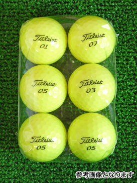【ABランク】タイトリスト プレステージ 2013年 プレミアムイエロー 6個入り 業者選別 ロストボール Titleist Prestige
