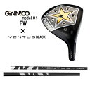 CIX|[c WjR f01 tFAEFCEbh F^X ubN {dl GINNICO model01 VENTUS BLACK Fairway wood IWiJX^