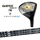 CIX|[c WjR f01 tFAEFCEbh F^X u[ {dl GINNICO model01 VENTUS BLUE Fairway wood IWiJX^