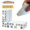 【割引クーポン発行中】お名前はんこ お名前スタンプ はんこ 氏名印 単品3L 介護用にも最適