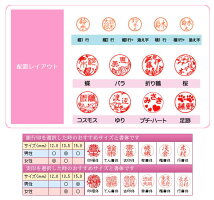 【送料無料】和ざいくなごみハローキティ/マイメロディ印鑑/はんこ/実印/銀行印/認め/ケース付き【RCP】【10P11Jan14】