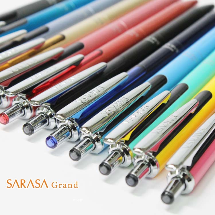 SALE／99%OFF】 高級感のある軸デザインと 鮮やかで濃いインク色 ボールペン 限定品 ZEBRA ゼブラ サラサグランド 0.5芯  belas.art.br