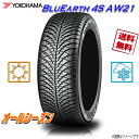 オールシーズンタイヤ 送料無料 ヨコハマ BluEarth 4S AW21 225/50R17インチ 98V 1本 YOKOHAMA