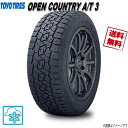 215/60R17 96H 4本 トーヨー OPEN COUNTRY A/T 3 オープンカントリー ブラックレター オールシーズン 215/60-17 送料無料 TOYO