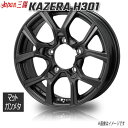 ジャパン三陽 KAZERA H301 for ジムニー&シエラ マットガンメタ 15インチ 5H139.7 6J+0 1本 109 業販4本購入で送料無料