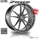 OZレーシング ゼウス マットダークグラファイト 19インチ 5H120 10J+35 4本 72.56 業販4本購入で送料無料