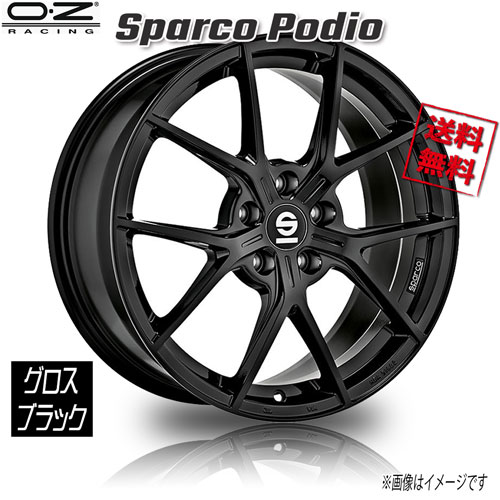 OZ졼 OZ Sparco Podio ֥å 18 5H114.3 8J+45 1 73 4̵ܹ