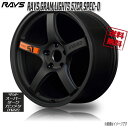 RAYS GRAM LIGHTS 57CR SPEC-D AZZ (Matte SD gunmetal 19C` 5H114.3 9.5J+35 4{ 4{wő