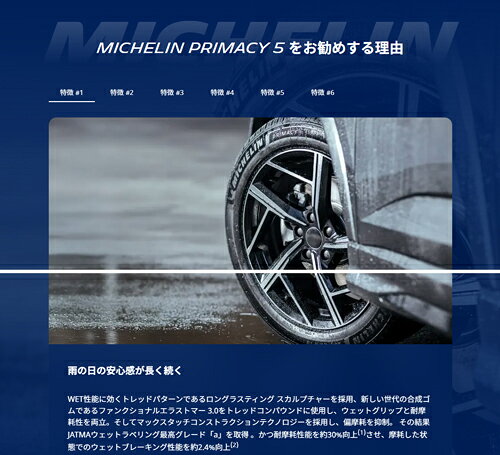 245/40R21 100W XL 4本セット ミシュラン PRIMACY 5 夏タイヤ 245/40-21 0