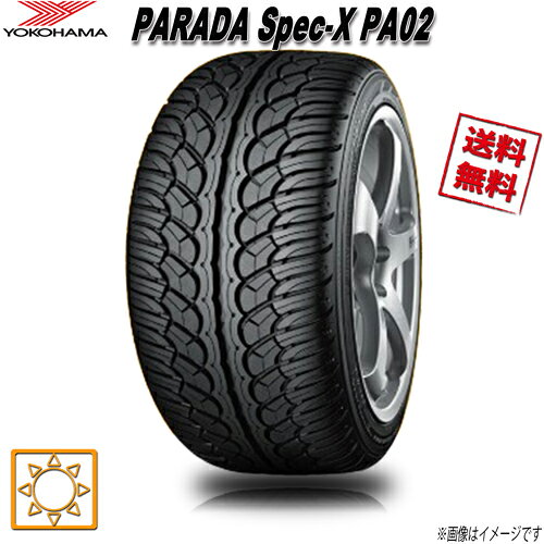 265/35R22 102V XL 1本 ヨコハマタイヤ PARADA Spec-X PA02 夏タイヤ 265/35-22 0