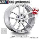SSR ライナー Type10 モノブロック ホワイト 18インチ 5H114.3 8.5J+38 4本 73 業販4本購入で送料無料