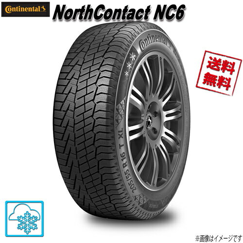 185/65R15 92T XL 1本 コンチネンタル NorthContact ノースコンタクト NC6 スタッドレス 185/65-15 送料無料 CONTINENTAL