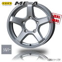 トピー ME-A シルバー 16インチ 5H139.7 5.5J+22 1本 業販4本購入で送料無料