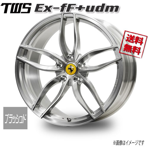 TWS TWS Ex-fF+udm ブラッシュド 20インチ 5H114.3 11.5J+71.6 4本 業販4本購入で送料無料